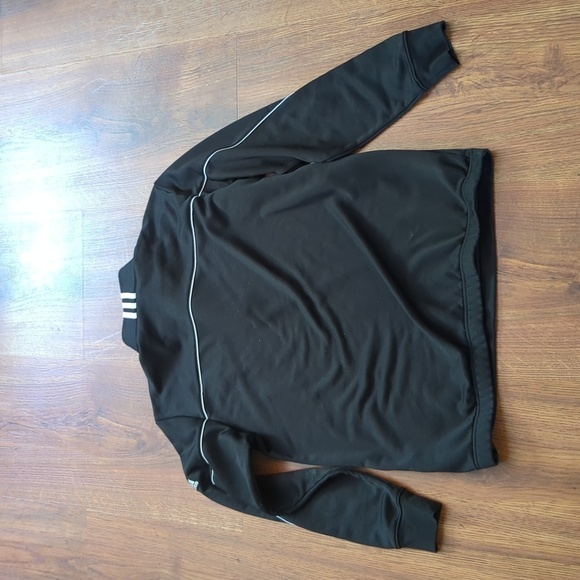 Adidas Notre Dame quarter zip long-sleeve black pullover, men's M - Picture 4 of 4